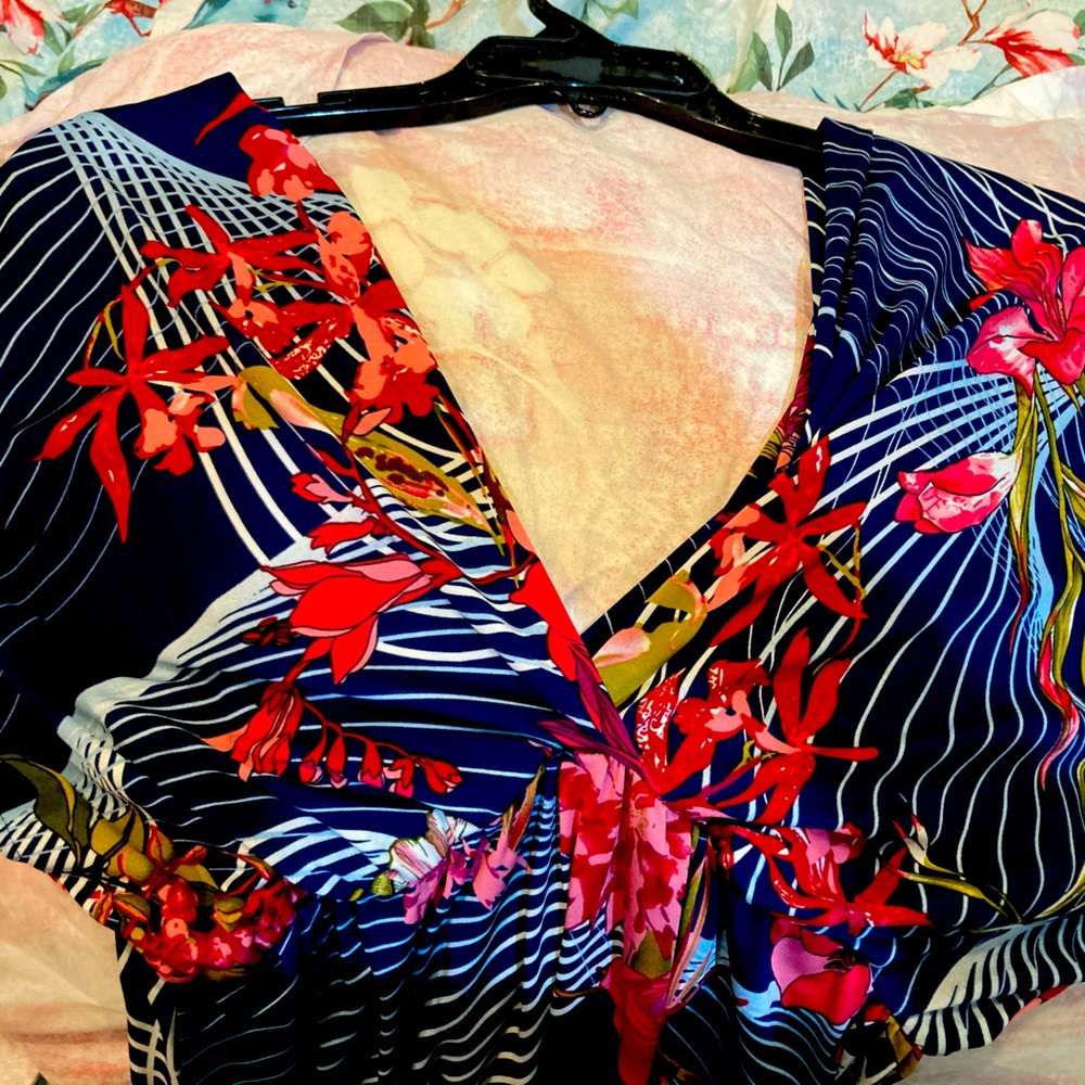 Floral maxi dress